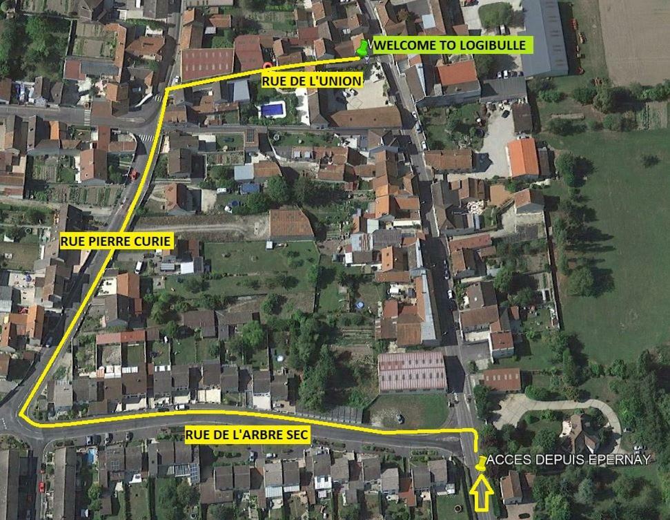 "Logibulle" Villa Mardeuil Luaran gambar
